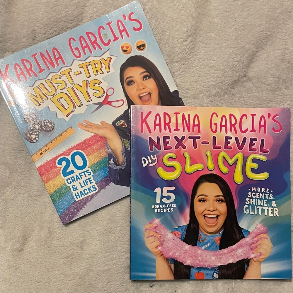 Karina Garcia's DIY and Slime Book Set